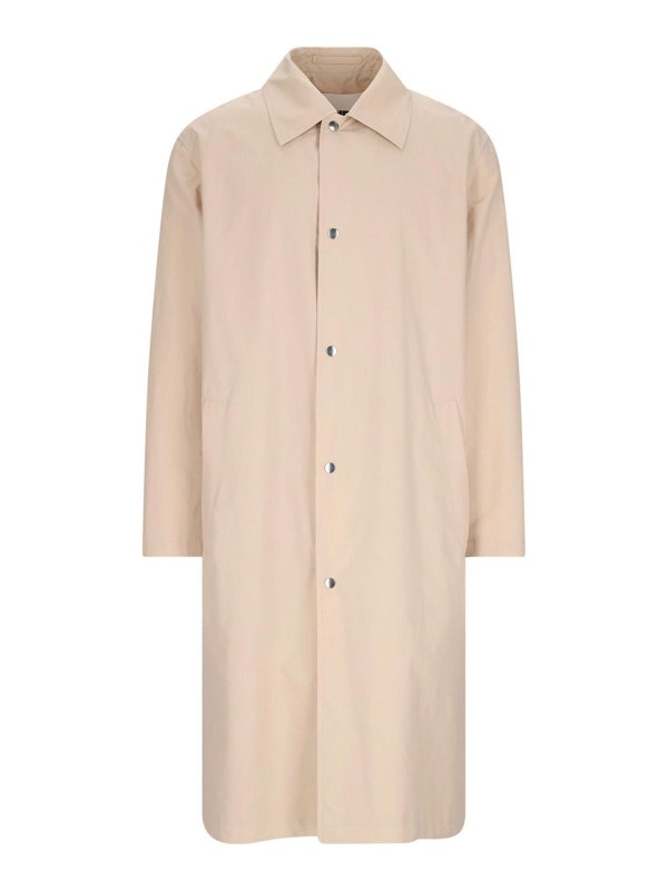 JIL SANDER: trench coats - Trench Logo