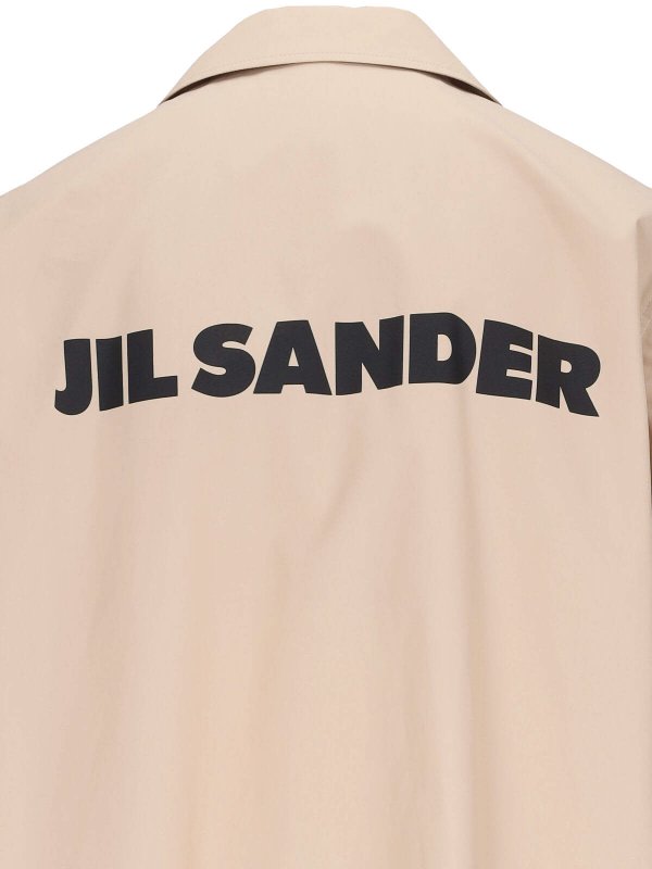 The Best Shops JIL SANDER: trench coats - Trench Logo