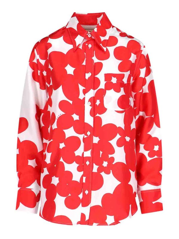 Marni: shirts - Silk Shirt