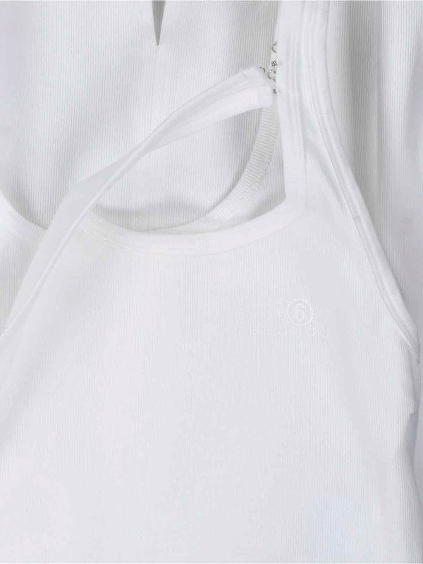 MM6 MAISON MARGIELA buy online ショートドレス - 白