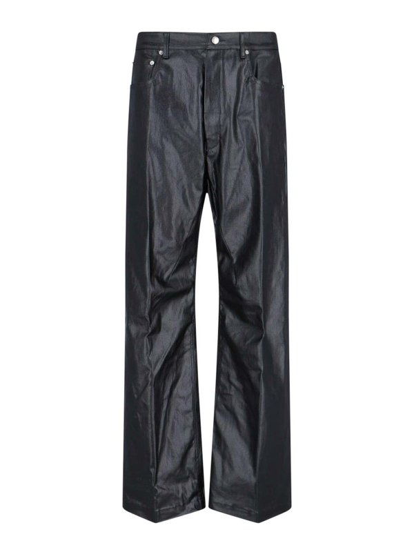 RICK OWENS: Bootcut - Bootcut Jeans - Schwarz
