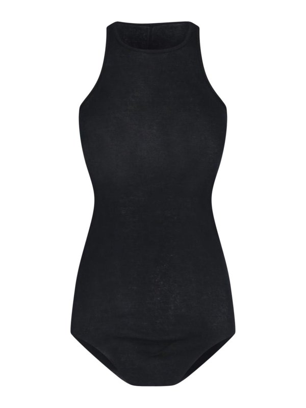 RICK OWENS: トップス＆タンクトップ - トップ/タンクトップ - 黒