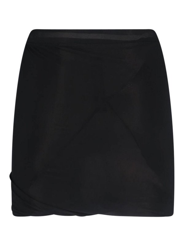 RICK OWENS: mini skirts online - Classic Mini Skirt