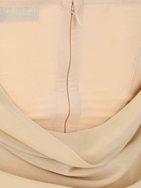 The Best Shops The Attico: Vestidos media pierna - Vestido Midi - Beis