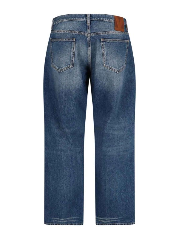 VALENTINO: ブーツカットジーンズ online - ブーツカットジーンズ - ブルー