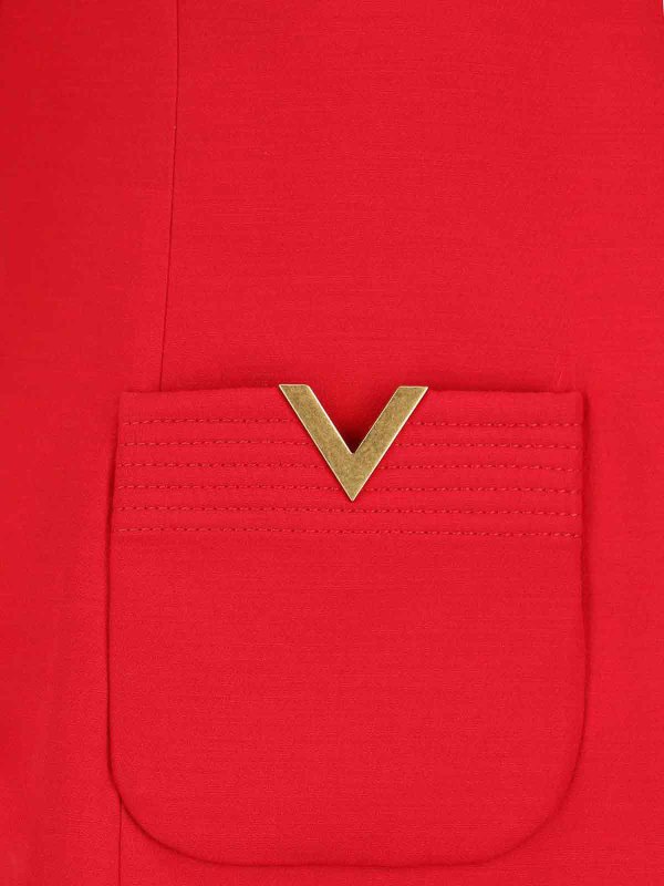 The Best Shops VALENTINO: ショートドレス - ショートドレス - 赤