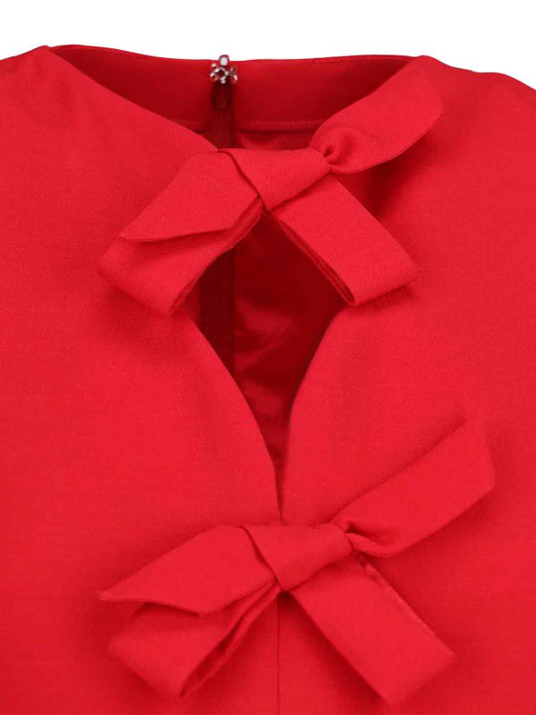 ショートドレス - 赤 shop online: VALENTINO