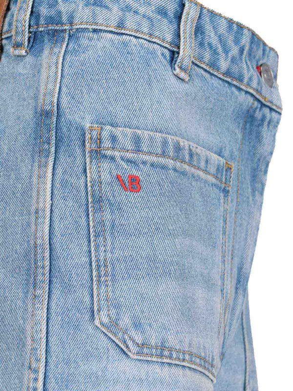 Jeans Boot-Cut - Azul shop online: VICTORIA BECKHAM