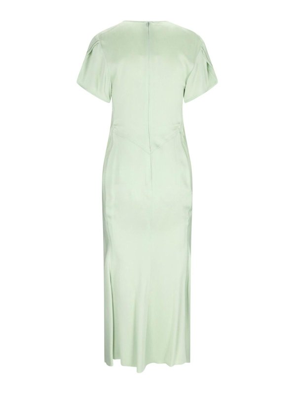 VICTORIA BECKHAM: ニーレングスドレス online - 膝丈ドレス - 緑