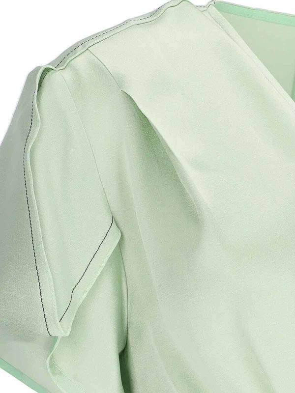 VICTORIA BECKHAM buy online 膝丈ドレス - 緑