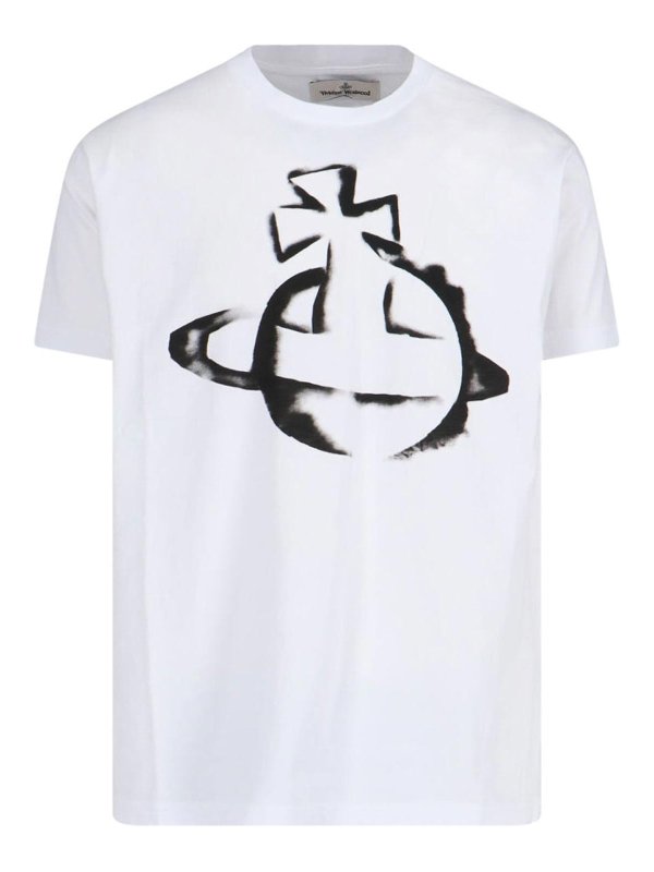 VIVIENNE WESTWOOD: t-shirts - T-Shirt Logo