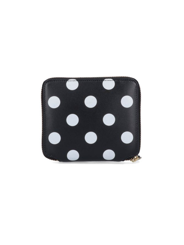 The Best Shops COMME DES GARCONS: wallets & purses - Polka Dot Zip Wallet