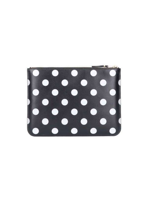 The Best Shops COMME DES GARCONS: wallets & purses - Polka Dot Zip Wallet