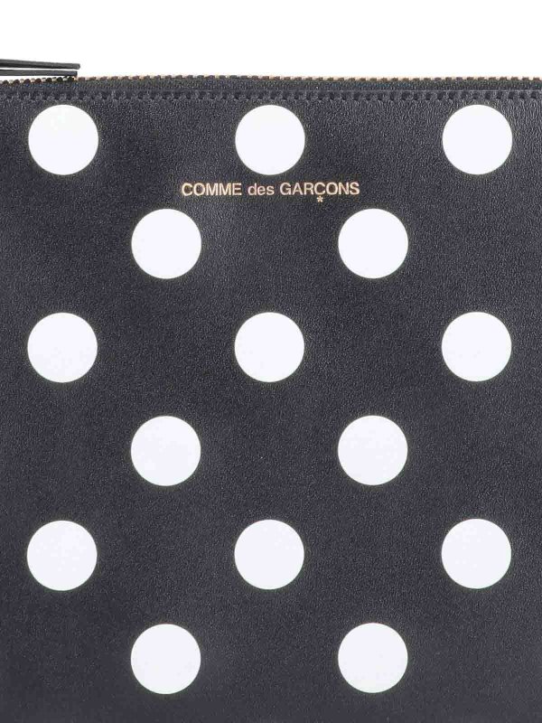 Polka Dot Zip Wallet shop online: COMME DES GARCONS