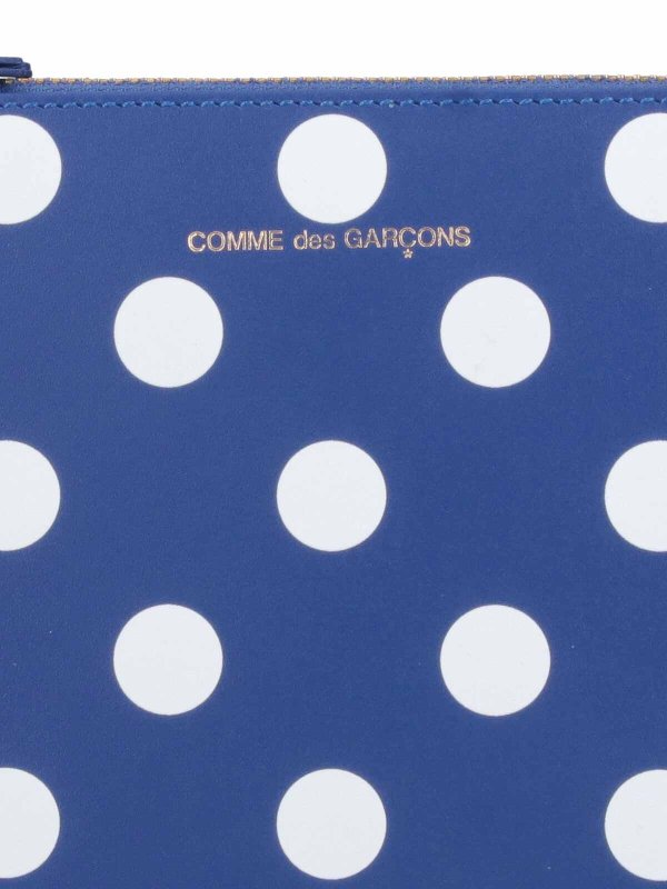 Polka Dot Zip Wallet shop online: COMME DES GARCONS