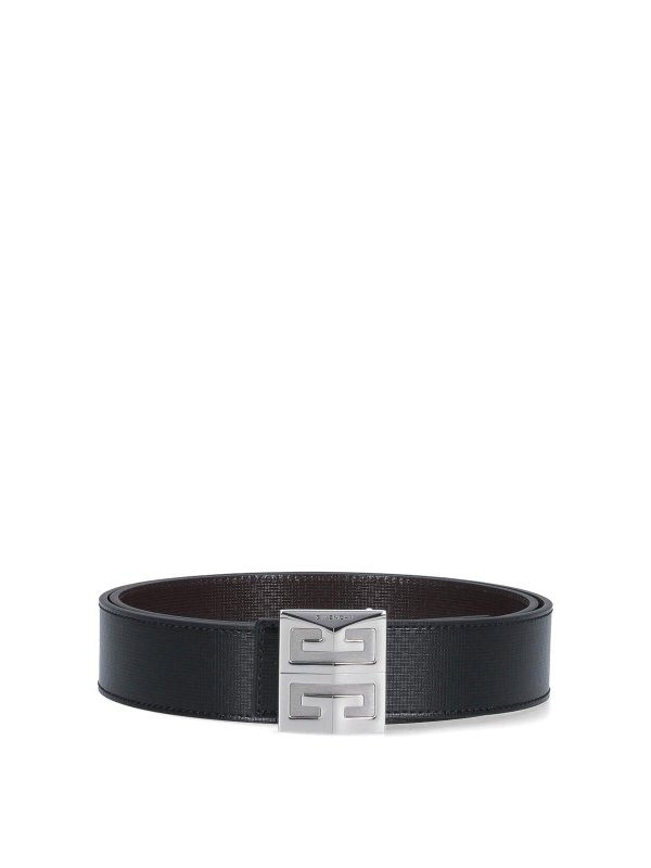 GIVENCHY: belts - Reversible Logo Belt