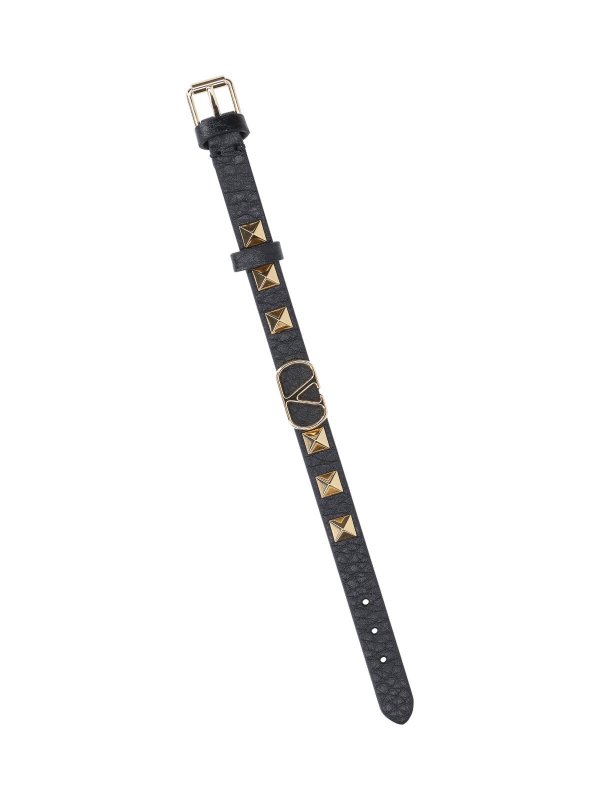 The Best Shops VALENTINO GARAVANI: ブレスレット＆バングル - ブレスレット/バングル - 黒