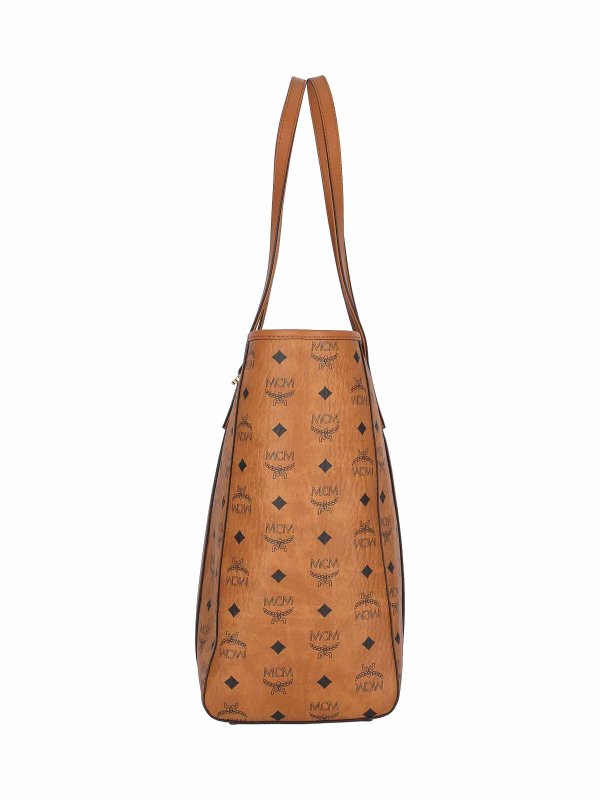 MCM buy online Logo Tote Bag