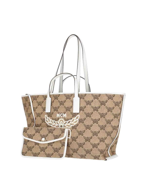 MCM: Sacs à main online - Sac Cabas - Beige