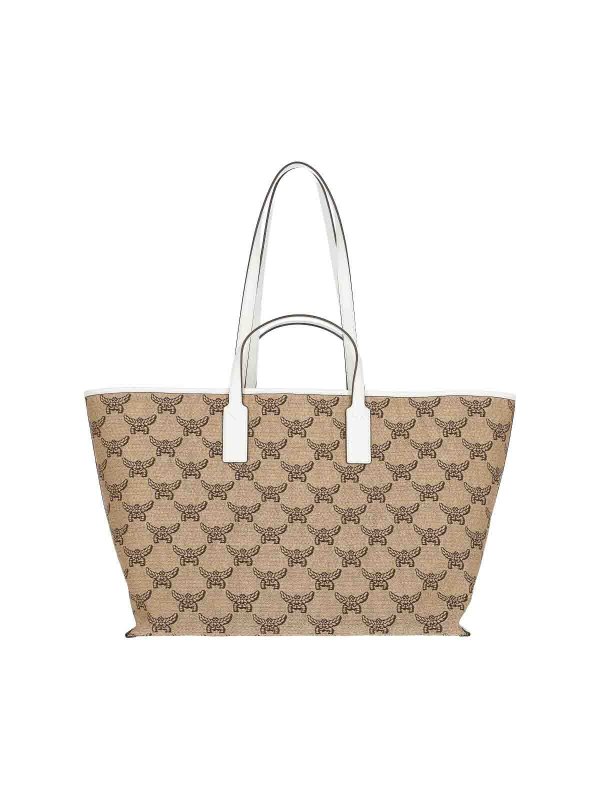 The Best Shops MCM: Sacs à main - Sac Cabas - Beige