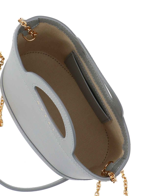 クロスボディバッグ - グレー shop online: Marni