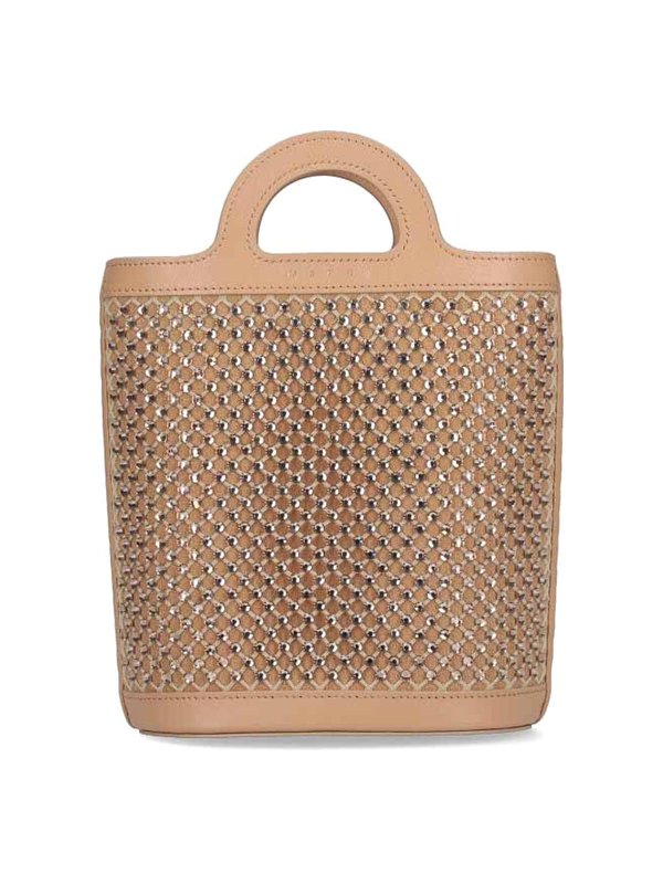 Marni: クロスボディバッグ - クロスボディバッグ - ブラウン