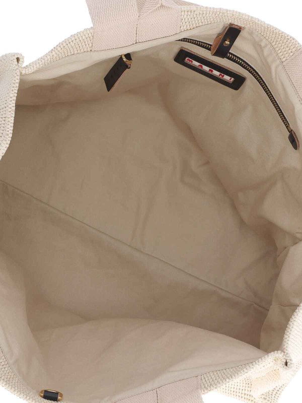 Shopper - Weiß shop online: Marni