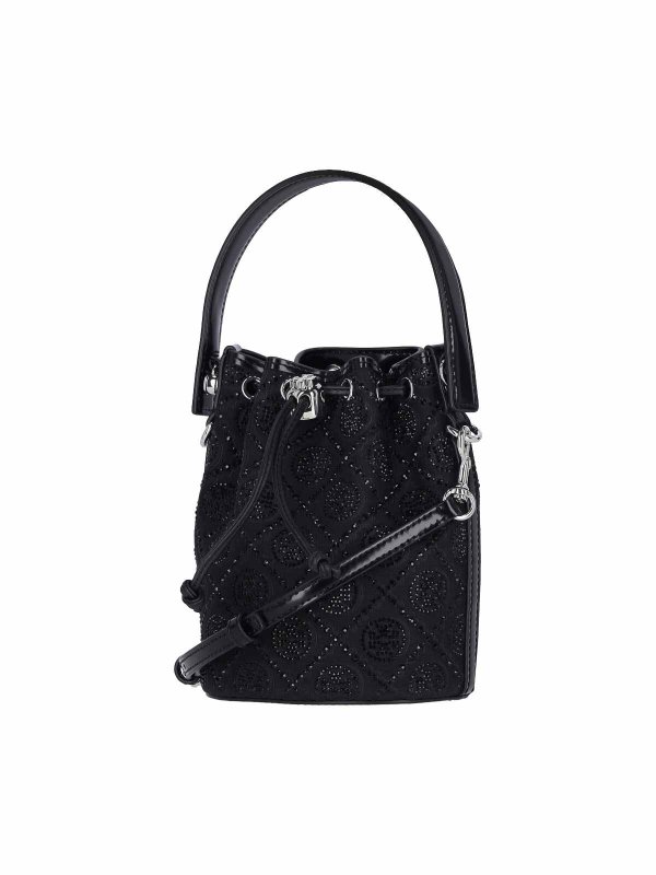 TORY BURCH: cross body bags online - Mini Bag With Rhinestones