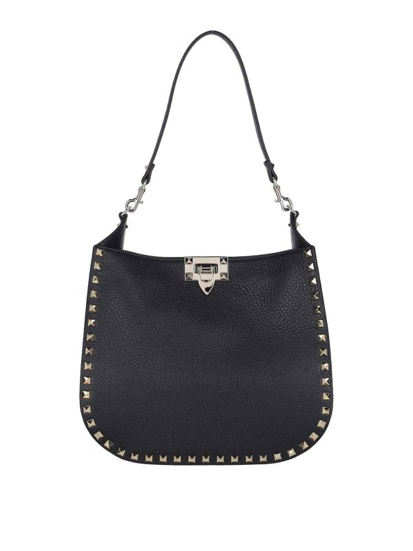 VALENTINO GARAVANI: クロスボディバッグ - クロスボディバッグ - 黒