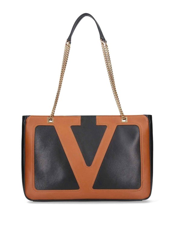 VALENTINO GARAVANI: Handtaschen - Shopper - Schwarz