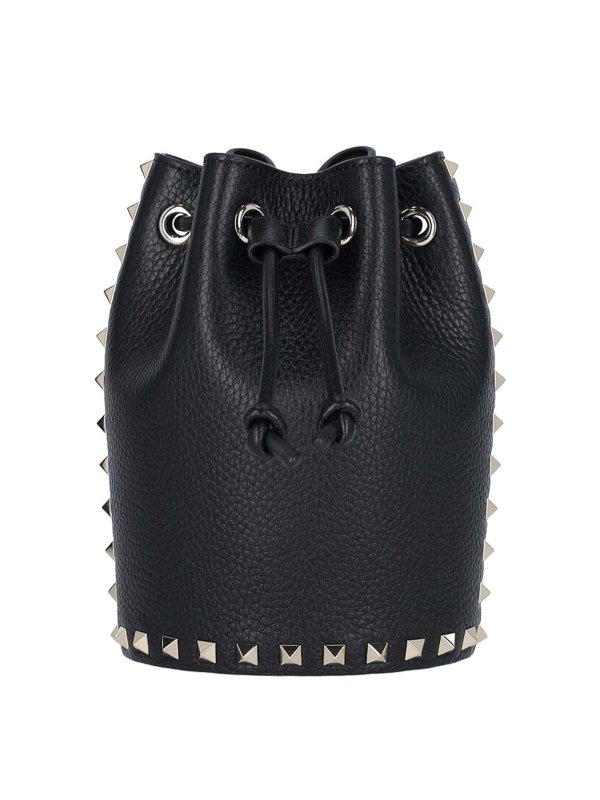 VALENTINO GARAVANI: クロスボディバッグ - クロスボディバッグ - 黒