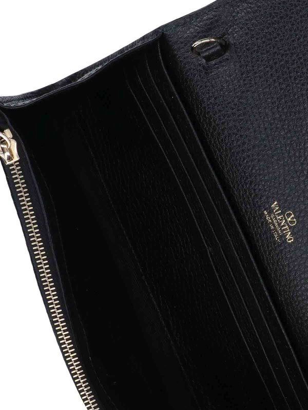 クラッチバッグ - 黒 shop online: VALENTINO GARAVANI