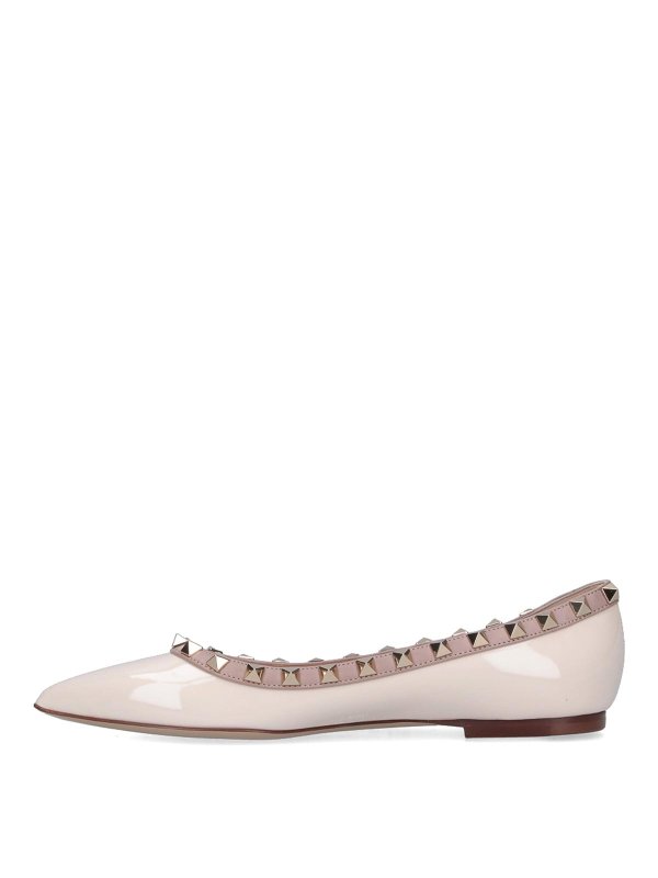The Best Shops VALENTINO GARAVANI: フラットシューズ - フラットシューズ - 白