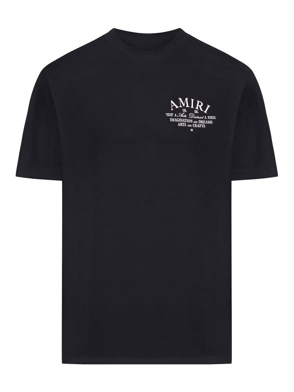 AMIRI: T-shirts - T-Shirt - Schwarz