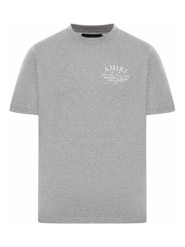 AMIRI: T-shirts - T-Shirt - Grau