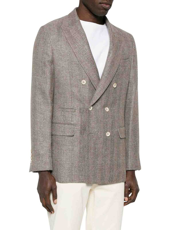 The Best Shops BRUNELLO CUCINELLI: Blazer - Blazer - Marrón