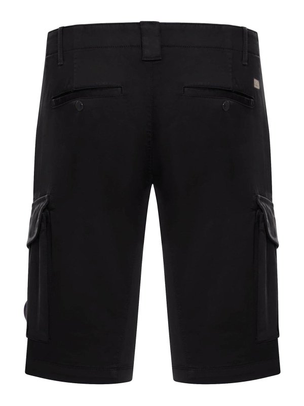 C.P. COMPANY: Trousers Shorts online - Sateen Stretch Cargo Shorts