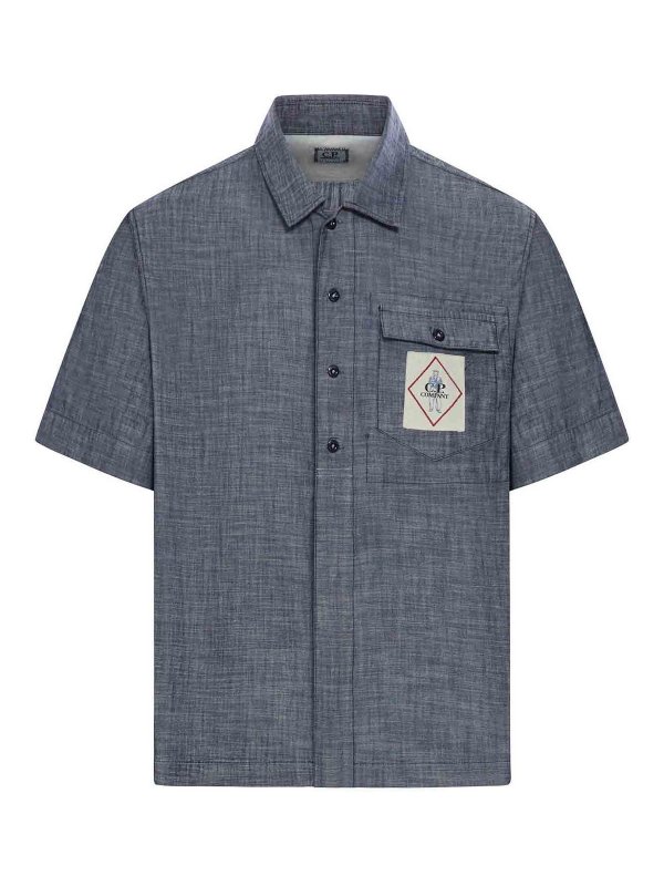 C.P. COMPANY: Hemden - Hemd - Blau