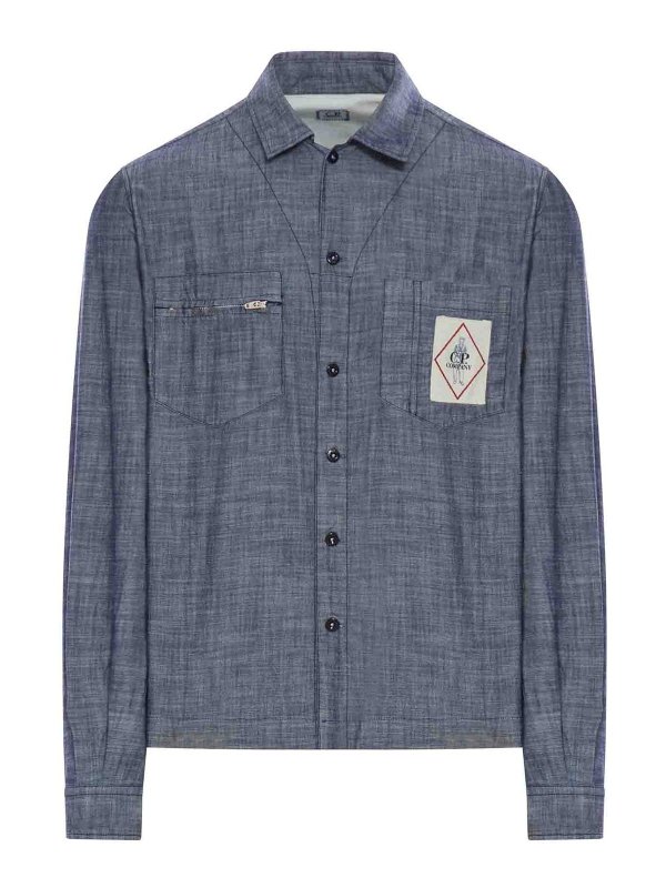 C.P. COMPANY: Hemden - Hemd - Blau