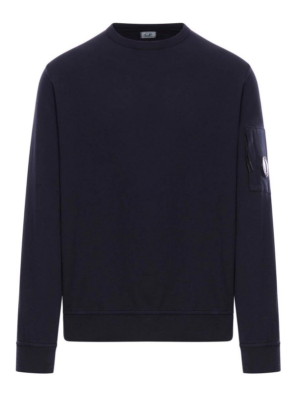 C.P. COMPANY: クルーネック - クルーネック - ブルー