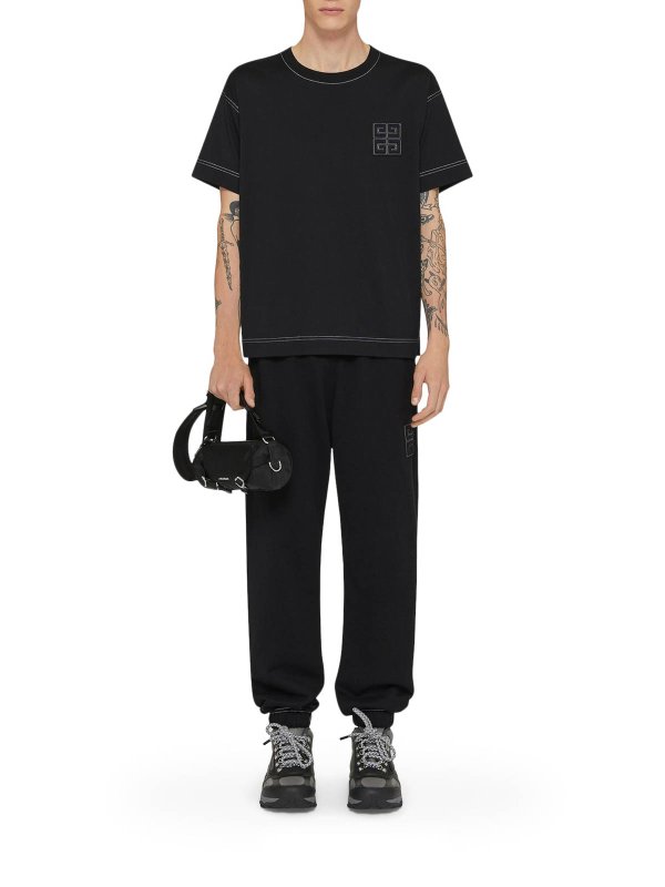 GIVENCHY: t-shirts online - 4G Cotton T-Shirt