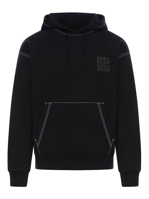GIVENCHY: Sudaderas y suéteres - Sudadera - Negro