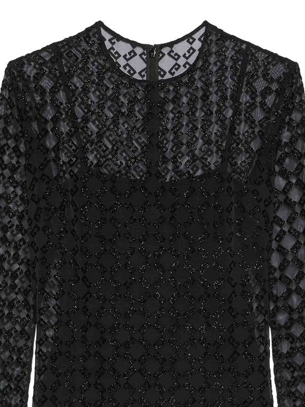 Vestido Midi - Negro shop online: GIVENCHY