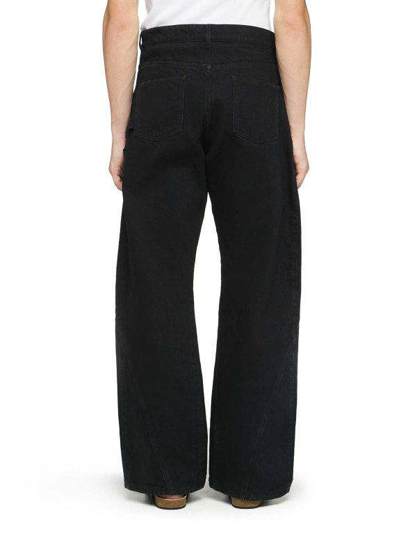 The Best Shops J.W. ANDERSON: Bootcut - Bootcut Jeans - Schwarz