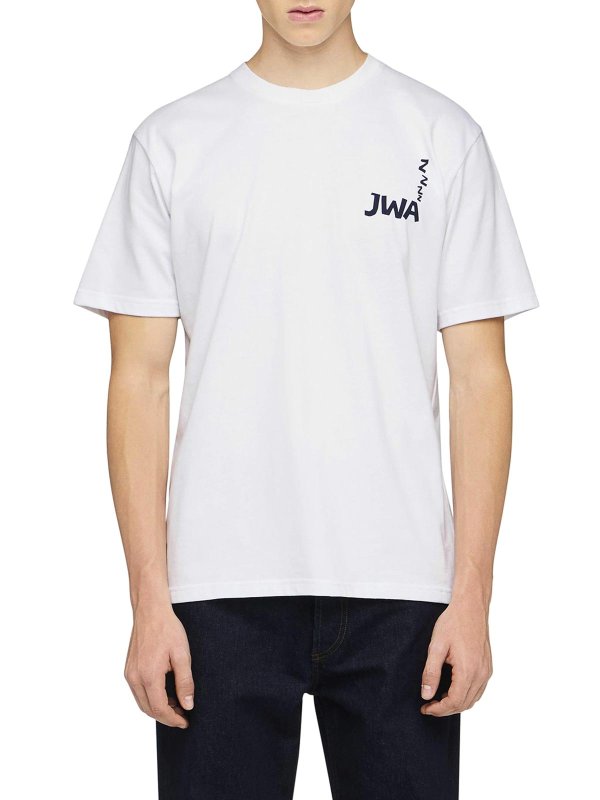 The Best Shops J.W. ANDERSON: Tシャツ - Tシャツ - Jwa Zzzz