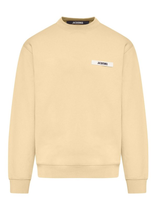 JACQUEMUS: Sweatshirts und Pullover - Sweatshirt - Nude