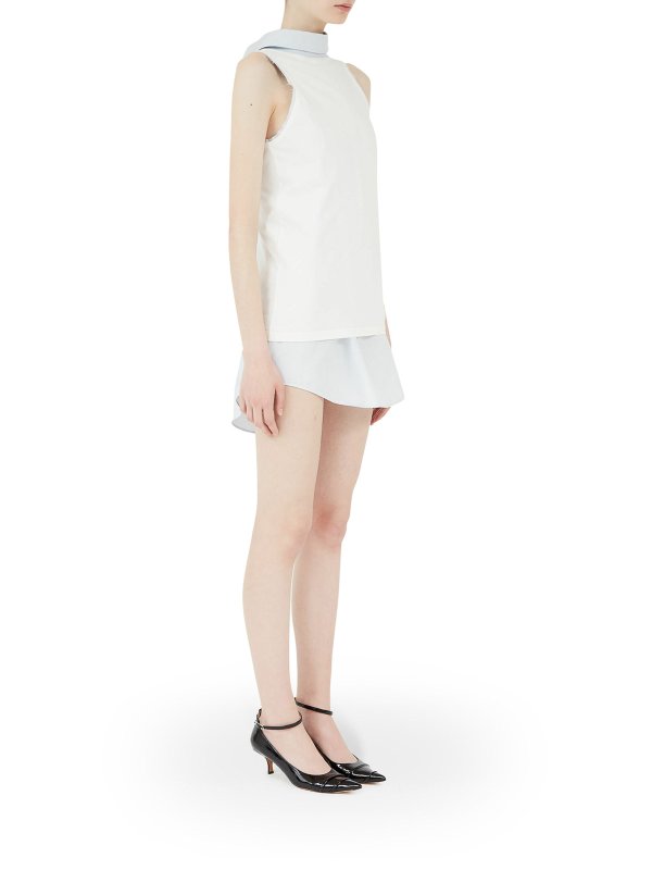 The Best Shops Maison Margiela: Tops y camisetas sin mangas - Top - Blanco