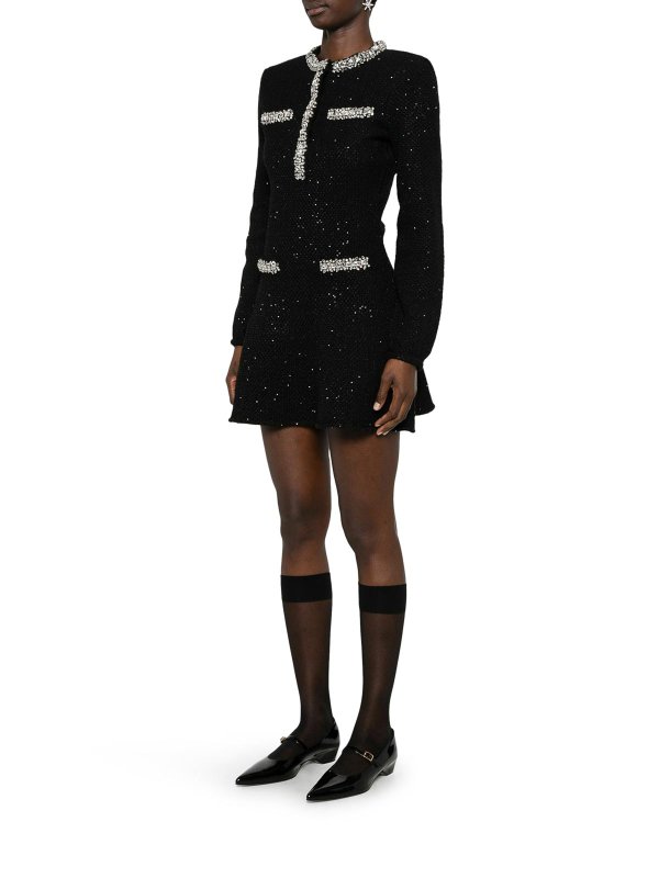 The Best Shops Self Portrait: short dresses - Mini Dress With Sequins