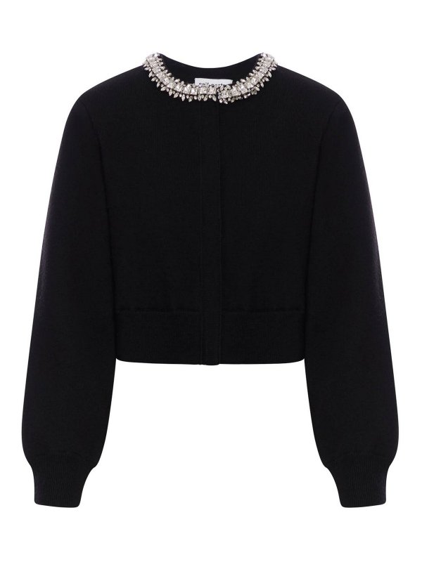 Self Portrait: cardigans - Cardigan With Decorations