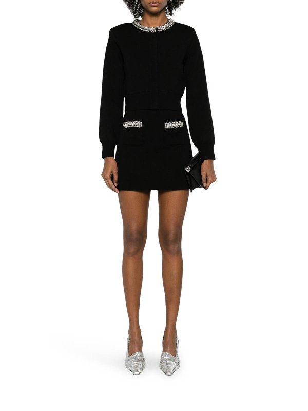 Self Portrait: cardigans online - Cardigan With Decorations